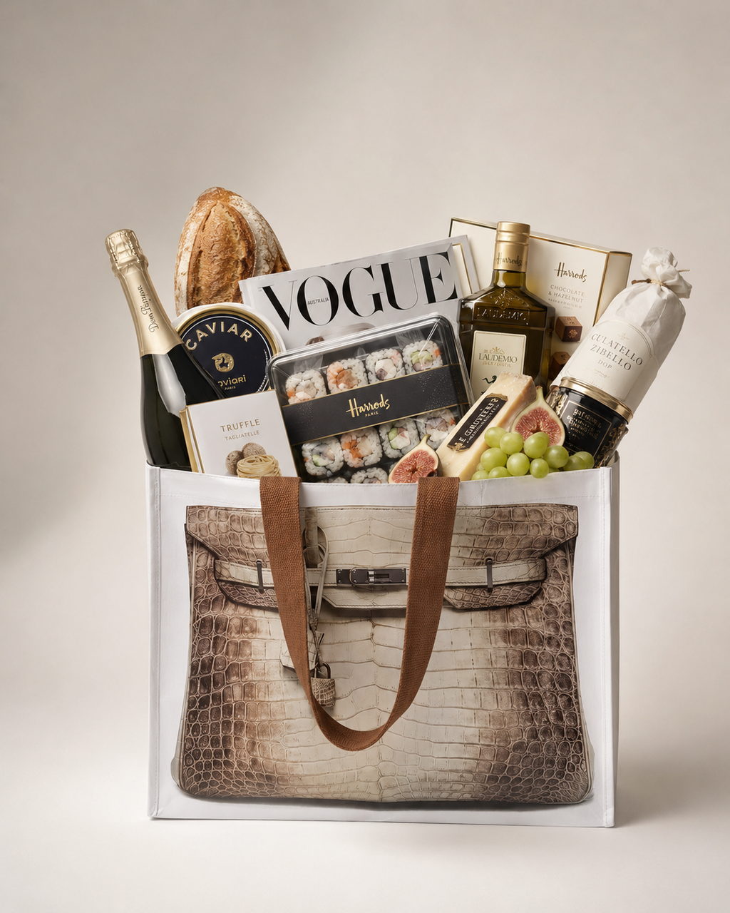The Luxury Grocery Shoppa Tote Bag