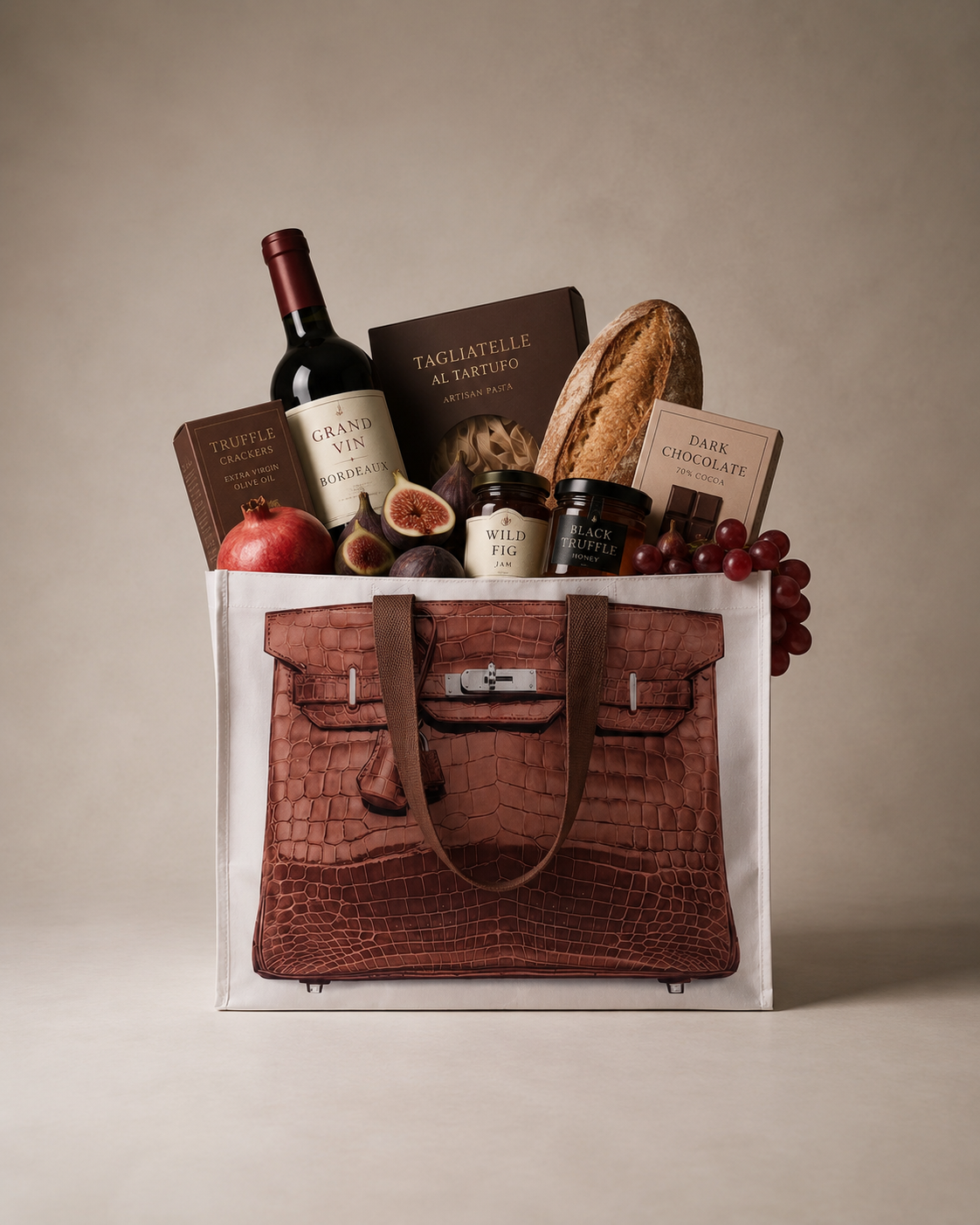 The Luxury Grocery Shoppa Tote Bag