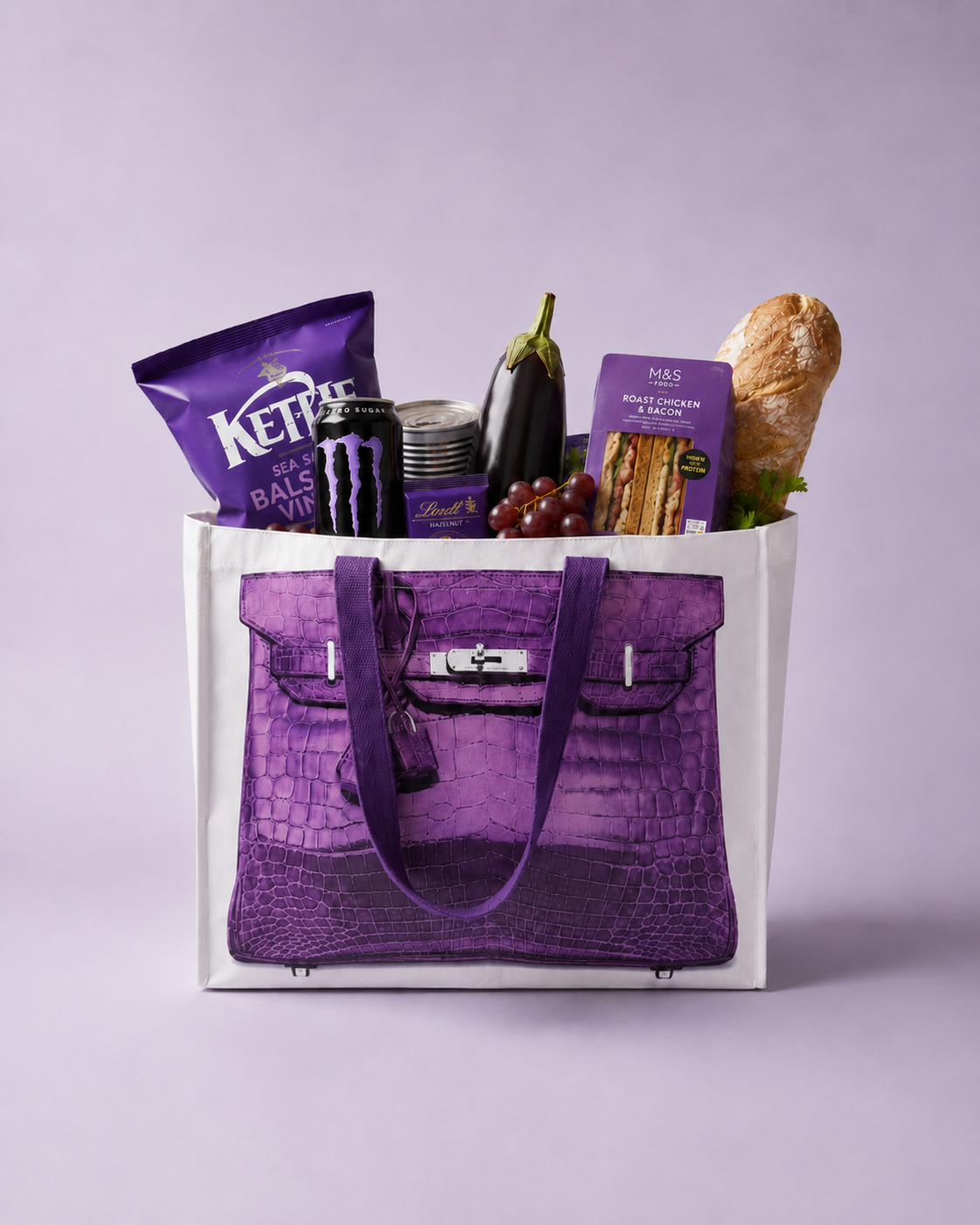 The Luxury Grocery Shoppa Tote Bag